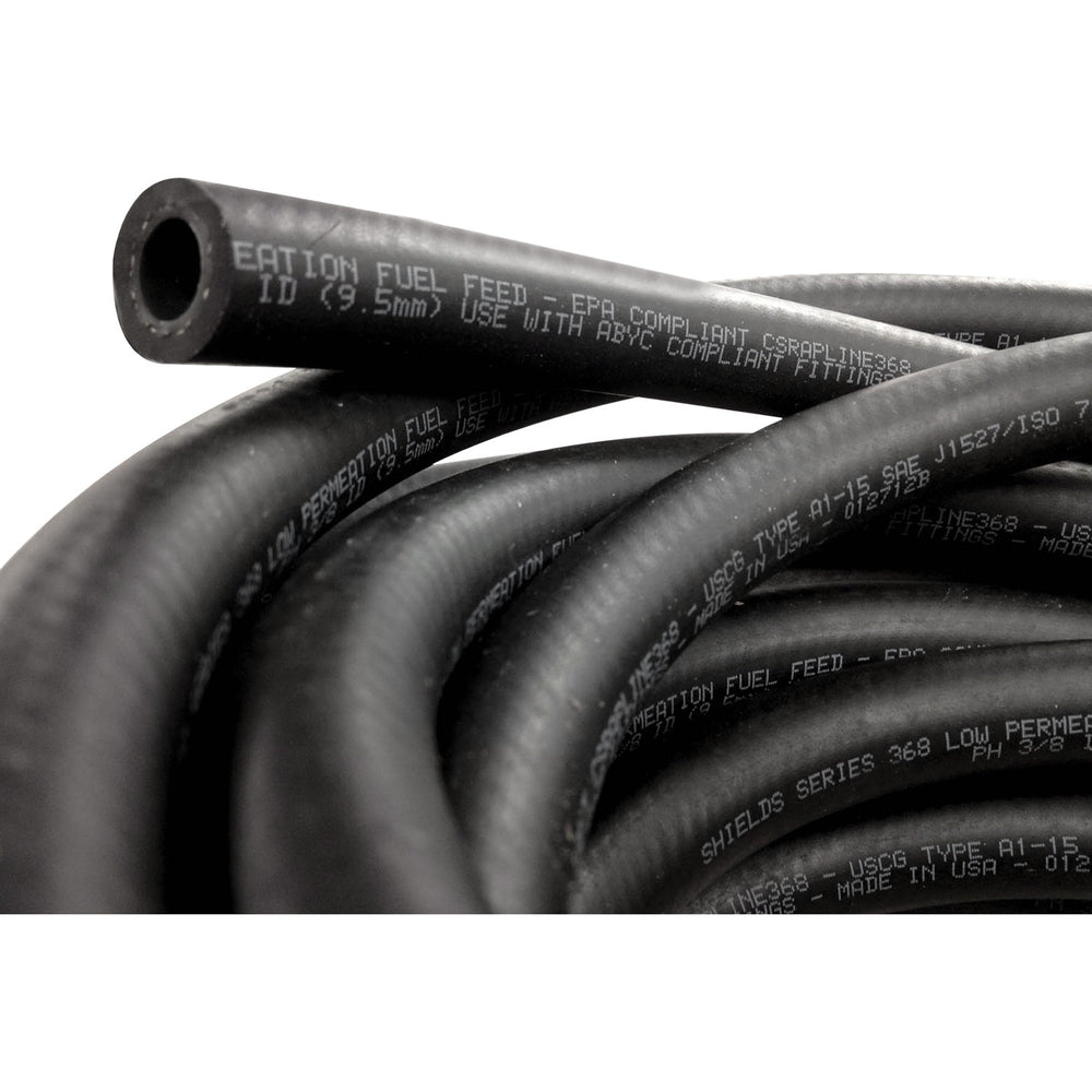 SHIELDS SERIES 368 LOW PERMEATION MARINE FUEL HOSE 3/8IN X 10 FT