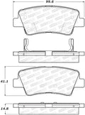 StopTech Street Brake Pads - Front