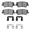 DFC 12-16 Hyundai Elantra GT Front 5000 Advanced Ceramic Brake Pads and Hardware Kit
