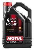 Motul 5L Engine Oil 4100 POWER 15W50 - VW 505 00 501 01 - MB 229.1