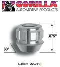Gorilla SYSTEM LOCK 6LUG 1/2 ACORN OE ZINC