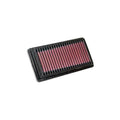 K&N 6.938in O/S L x 3.5 O/S W x.875in H Fiat/Lancia Replacement Air Filter
