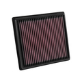 K&N Engineering air filter installed view