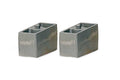 Fabtech 2in Rear Leaf Spring Block Kit - 3/4in Pin