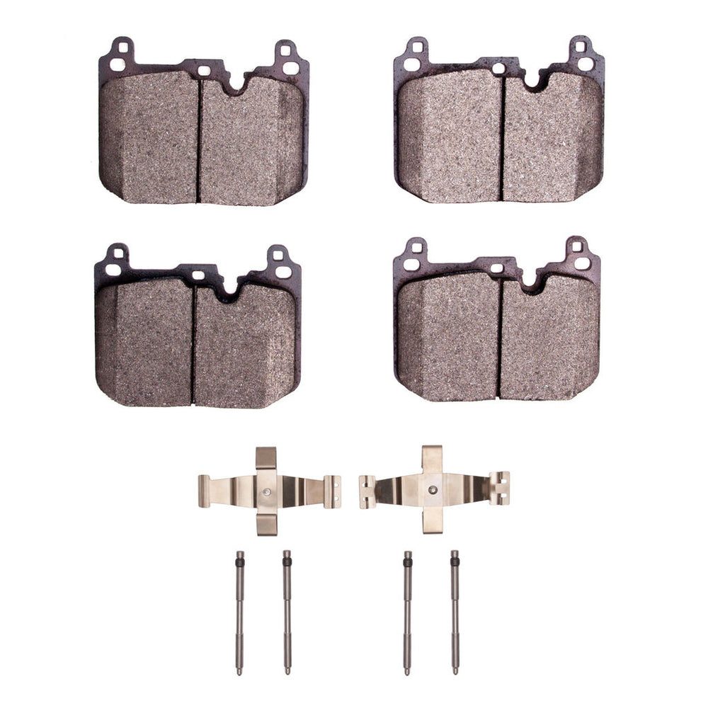 R1 15-19 Mini Cooper Clubman Front Semi Met Pads & Hardware Kit