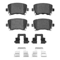 DFC 00-18 Audi A4 (Mexico) Rear 5000 Advanced Ceramic Brake Pads and Hardware Kit