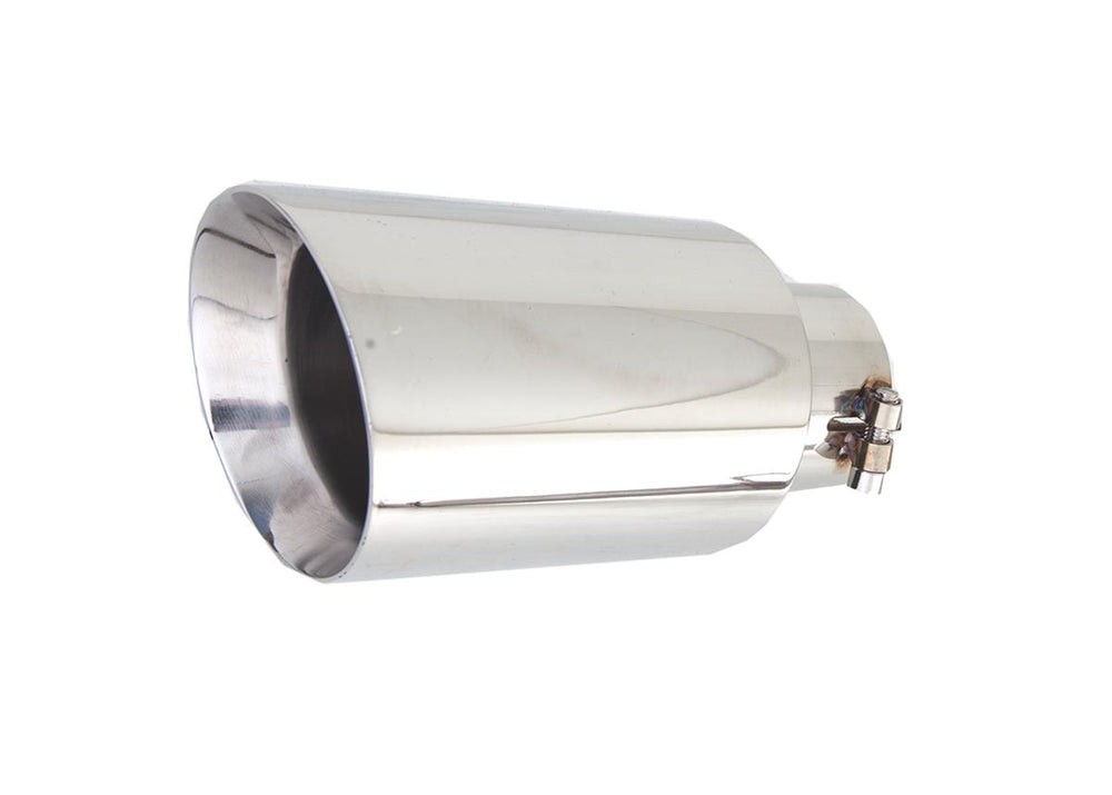 4IN OD ANGLE CUT DOUBLE WALL 2.5IN INLET (EXP&ABLE) SS NO APPLICATION