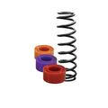 1 1/4 LARGE SPACING COILOVER SPRING RUBBER RED MEDIUM