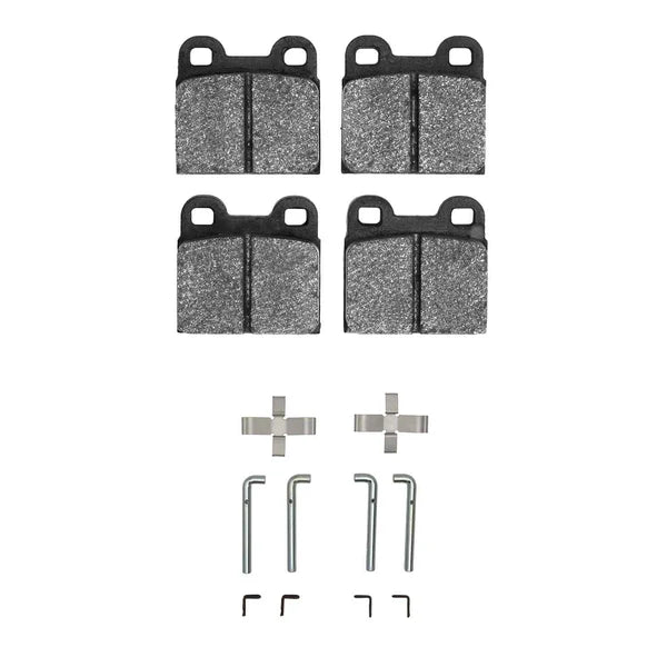 R1 75-86 Alfa Romeo Alfetta Rear Optimum OE Pads & Hardware Kit