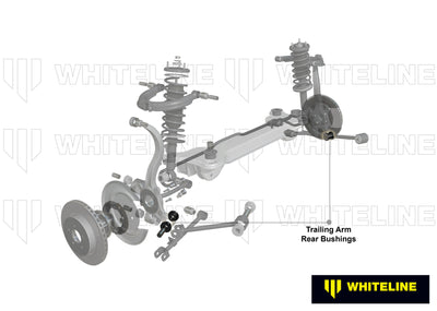 REAR CONTROL ARM UPPER OUTER BUSHING 9496 MITSUBISHI GALANT