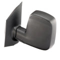 0812 CHEVY EXPRESS/GMC SAVANA LH MANUAL FOLDAWAY OE MIRROR BLACK W/BLIND SPOT