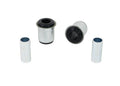 Control arm - upper inner rear bushing 2 Shell Bushings 2 Tubes Grease