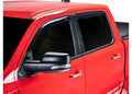 Stampede 2015-2019 Chevy Colorado Extended Cab Pickup Tape-Onz Sidewind Deflector 2pc - Smoke