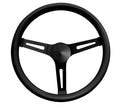 Classic Series Black Slotted Steering Wheel