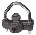 ~(3.4 lbs. 9X9X4)~ TRIMAX Premium Universal  Die Cast Unattended Trailer Lock (Fits All Couplers)