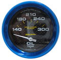 ~(0.5 lbs. 4X4X4)~ GAUGE OIL TEMP 2 1/16 IN 140-300degree F ELECTRIC MARINE CARBON FIBER