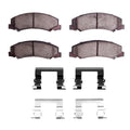 DFC 11-16 Chevrolet Impala Limited Front 5000 Advanced Low Metallic Brake Pads and Hardware Kit