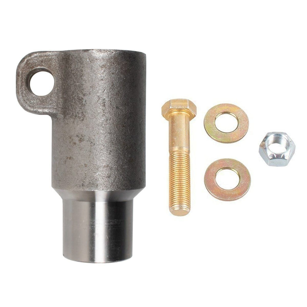 WELDIN FORGED TUBE ADAPTER 1 INCH14 LEFT HAND THREAD 1 INCH ID TUBE