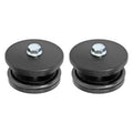 Spring Tower Frame Plug Kit for JL JT and JK Frames. CNC Machined Black Delrin RockJock 4x4