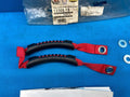 Rugged Ridge Rear Dual Grab Strap Red 07-18 Jeep Wrangler Unlimited JK
