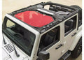 Rugged Ridge Eclipse Sun Shade Front Red 07-18 Jeep Wrangler