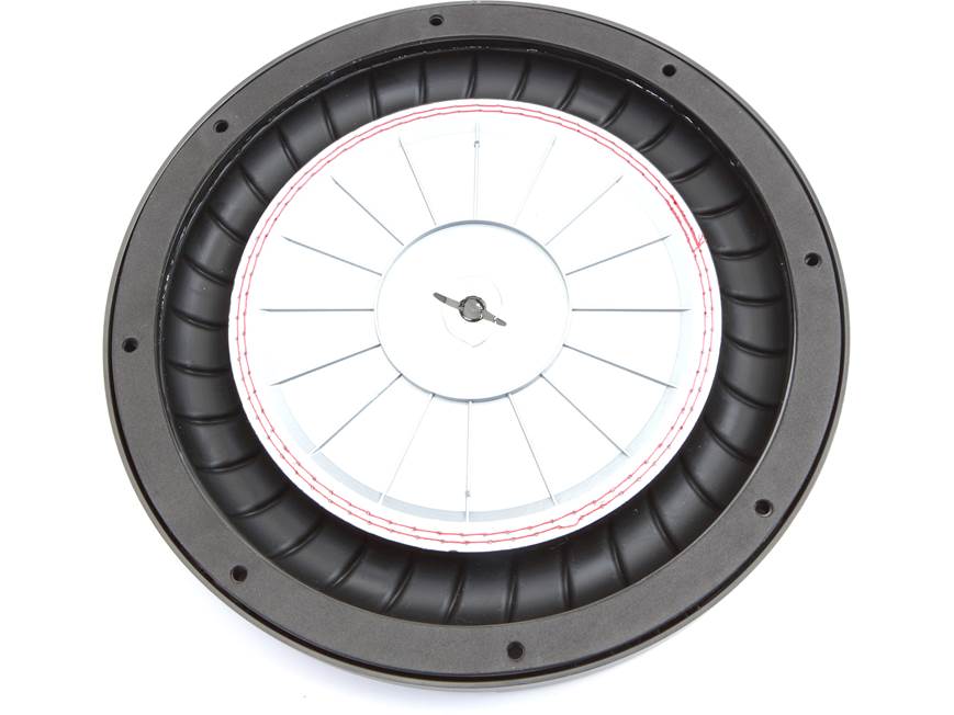 KBRW10 10-Inch (25cm) round bass reflex subwoofer RoHS Compliant