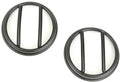 Rugged Ridge 07-18 Jeep Wrangler Textured Black Fog Light Euro Guards