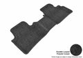 3D CLASSIC FLOOR MAT 2ND ROW BLACK