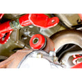 BMR 05-14 S197 Mustang Differential Bushing Kit - Red