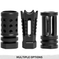 ~(1 lbs. 4X3X1)~ Interchangable AR-15 Style Suppressed Design Rifle Barrel Antenna Tip Flash Hider - This interchangable flash hider barrel tip fits RECON AR-15 Style Antennas - OLIVE DRAB / ARMY GREEN