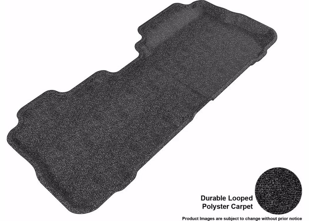 3D CLASSIC FLOOR MAT 2ND ROW BLACK
