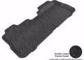 3D CLASSIC FLOOR MAT 2ND ROW BLACK