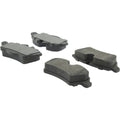 Posi-Quiet 14-15 Mini Cooper Coupe Semi-Metallic Rear Brake Pads
