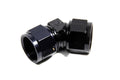 Fragola -12AN x 45 Degree Female Coupler - Black