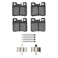 R1 92-95 Mercedes-Benz E420 Rear Euro Ceramic Pads & Hardware Kit
