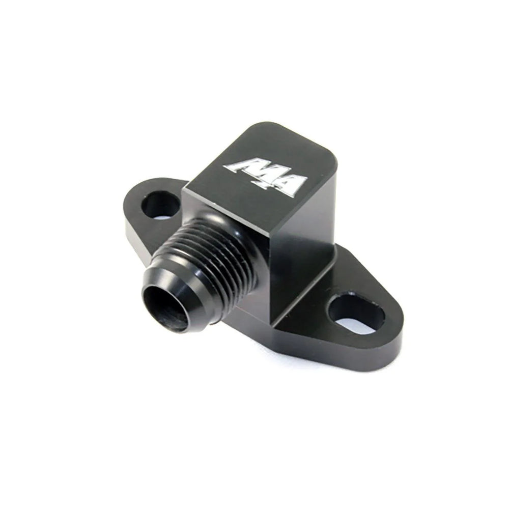 ~(1 lbs. 6X6X4)~ Billet Lower Oil Drain Fitting Turbo Oil Drain At Block LB7/LLYLBZ/LMM/LML 2001+