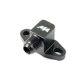 ~(1 lbs. 6X6X4)~ Billet Lower Oil Drain Fitting Turbo Oil Drain At Block LB7/LLYLBZ/LMM/LML 2001+