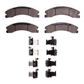 R1 12-24 Nissan NV2500 Rear Semi Met Pads & Hardware Kit
