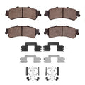 DFC 03-07 Chevrolet Silverado 1500 Classic Rear 5000 Advanced Ceramic Brake Pads and Hardware Kit