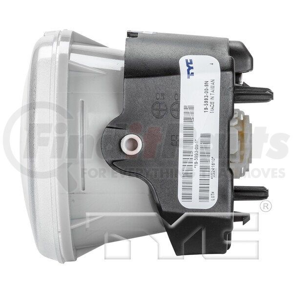CAPA LH FOG LAMP ASSY RHLH DODGE DURANGO 20112013; RHLH DODGE DURANGO 20112013