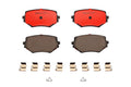 Brembo 99-05 Suzuki Grand Vitara/96-98 Sidekick Front Premium NAO Ceramic OE Equivalent Pad