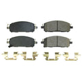 Power Stop 2022 Nissan Pathfinder Front Z17 Evo Ceramic Brake Pad w/Hardware