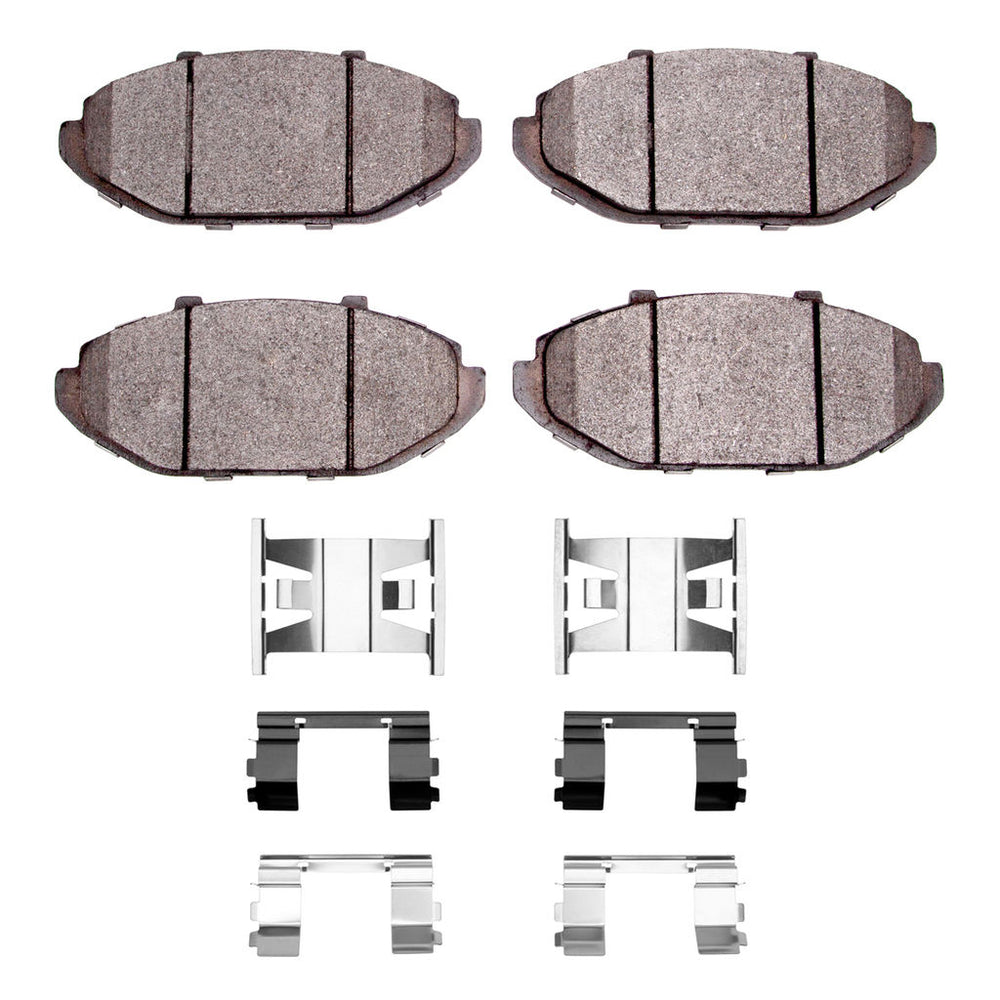 R1 98-02 Ford Crown Victoria Front Ceramic Pads & Hardware Kit