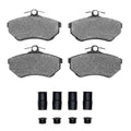 DFC 88-92 Audi 90 Front 5000 Advanced Low Metallic Brake Pads and Hardware Kit