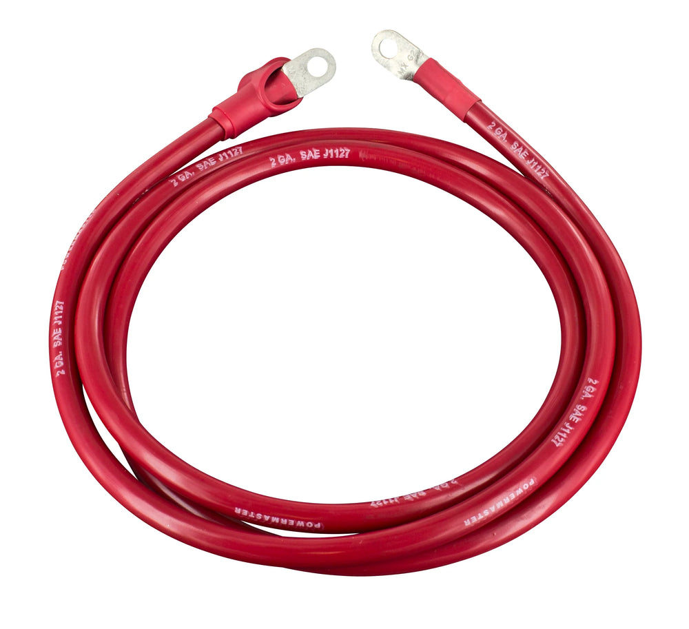 ALT CHARGE WIRE 2G 5 FT W/2 5/16 EYELETS