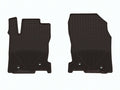 WeatherTech 15-21 Lexus NX (Incl. Hybrid) AZ10 Front Rubber Mats - Cocoa