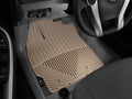 WeatherTech 10-11 Toyota Prius Front Rubber Mats - Tan
