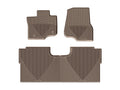 WeatherTech 2015-2020 Ford F-150 Rear Rubber Mats - Tan