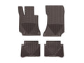 WeatherTech 2015+ Mercedes-Benz CLS-Class Front Rubber Mats - Cocoa