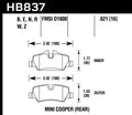 DFC 94-10 UD UD 1400 Front 4000 HybriDynamic Brake Pads and Hardware Kit